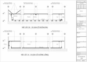 bản vẽ gia cố hệ thống đường ăn đường uống tự động